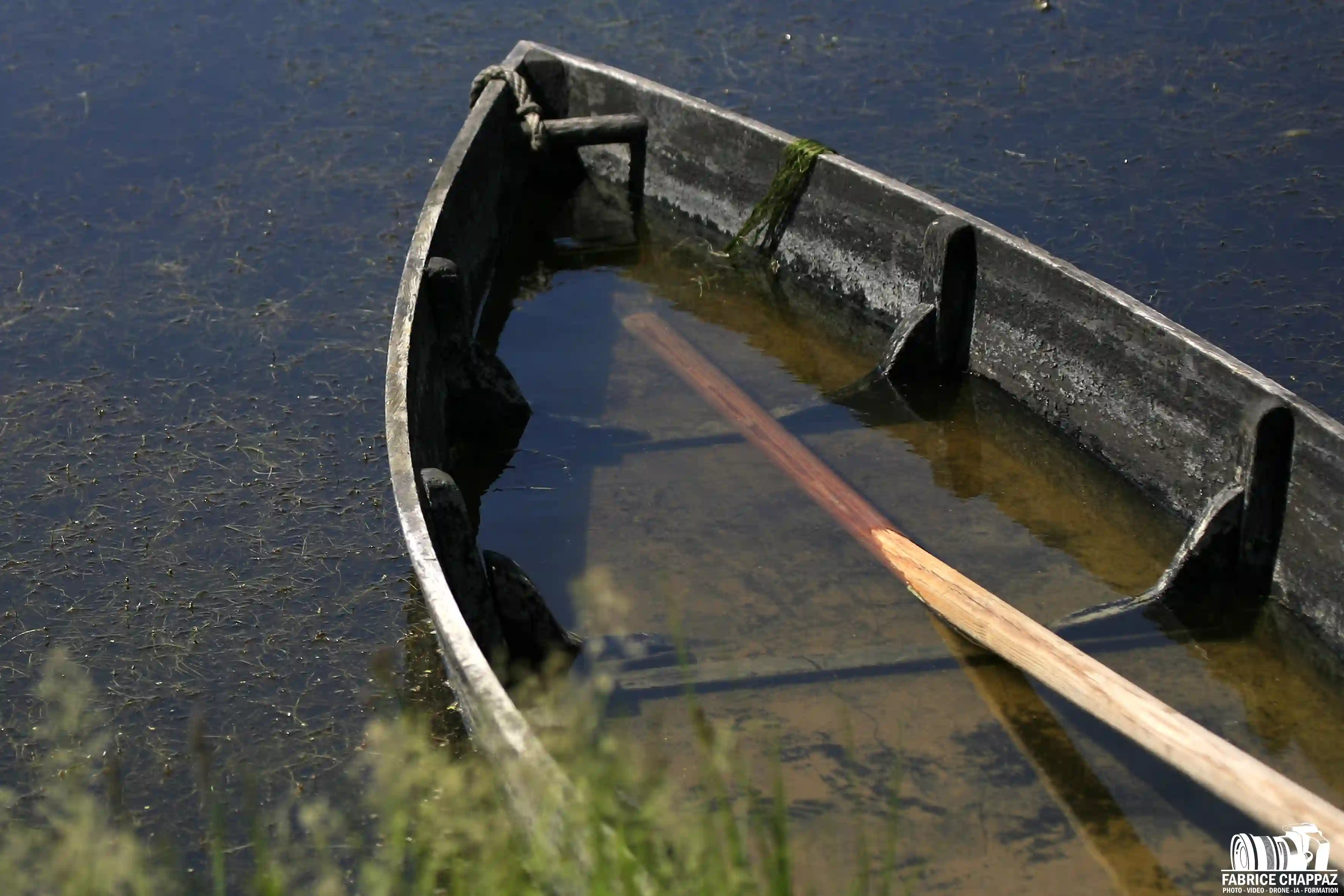 Barque abandonnee