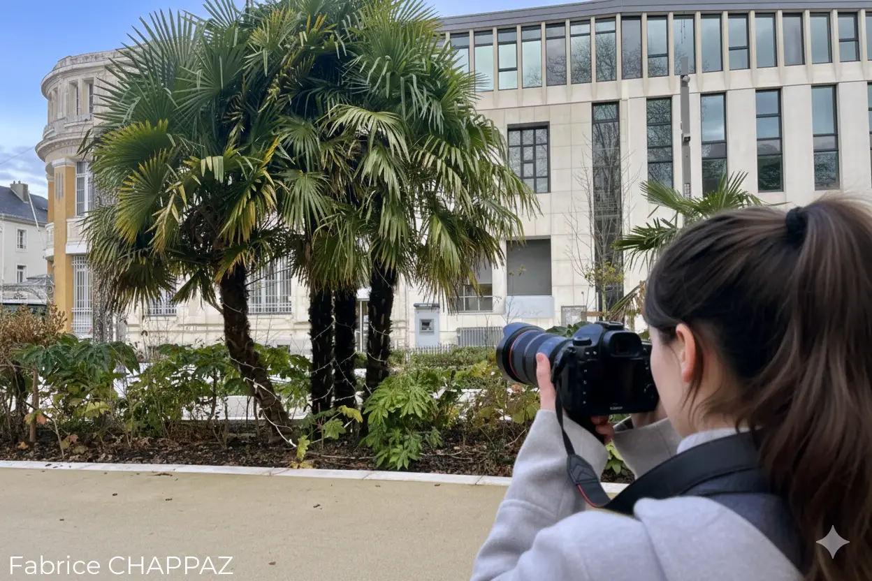 Portrait stagiaire en formation photo à Fontenay le comte